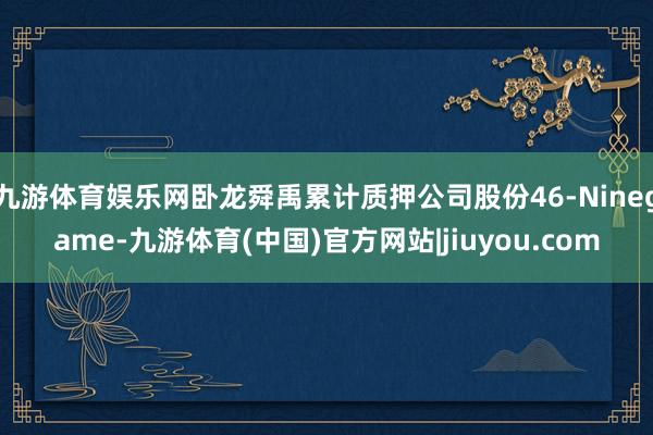 九游体育娱乐网卧龙舜禹累计质押公司股份46-Ninegame-九游体育(中国)官方网站|jiuyou.com